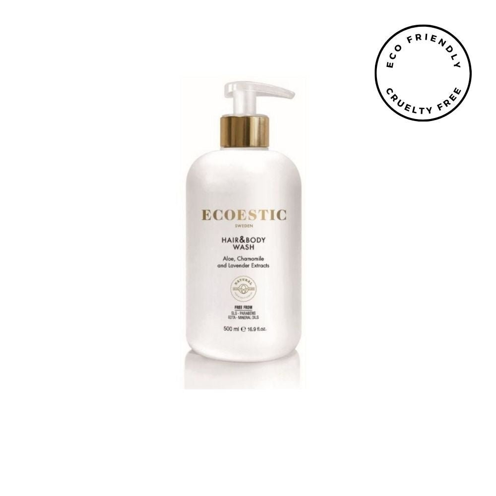 Ecoestic Hair and Body Wash 500 ml (6-pack)